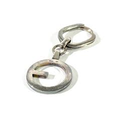 vintage Italian Sterling silver iconic keychain , signed ...