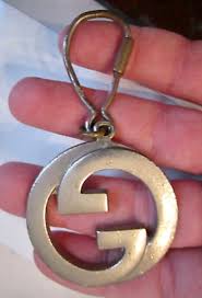 Vintage GUCCI Key Ring / Authentic 1980's Gucci Accessory ...