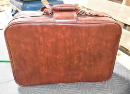 Rare Vintage MIT Airways Leather Suitcase, Luggage - Etsy