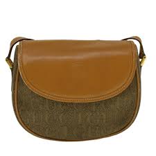 GUCCI Shoulder Bag Coated Canvas Brown 007 58 0074 Auth ...