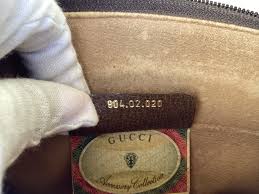 Vintage Old Gucci Small Shoulder Bag Brown Canvas Very Good ...