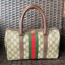 Gucci | Bags | Authentic Vintage Gucci Boston Bag | Poshmark