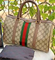 Authentic GUCCI Boston cherry Line | eBay