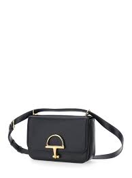 Gucci 'siena small' black shoulder bag with claw on the ...
