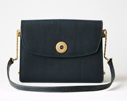 Balenciaga Dark Navy Horsehair Leather Chain 2 Ways ...