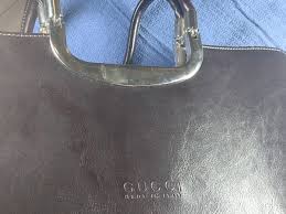 Leather GUCCI Business Bag – LARGE | eBay