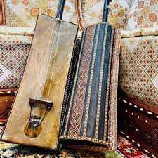 Large Professional Gnawa Instrument, Moroccan Art Guembri ...