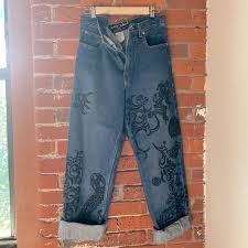 Guess | Jeans | Vintage Guess Jeans Embroidered Oversized | Poshmark