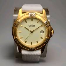 Vintage 1995 Guess Wrist Watch With New Premium Rubber Strap | eBay