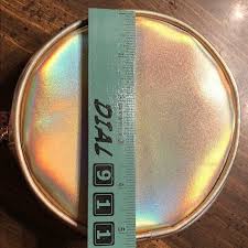 Unique Round Holographic Gold Purse NEW | eBay