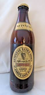 Guiness Extra Stout St. James Gate Dublin Empty Bottle 12 Oz ...