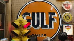 What's It Worth?" - Antique Gulf Dealer Porcelain Sign ...