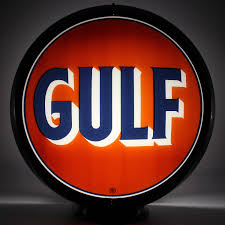 Gulf 13.5" Gas Pump Globe - Etsy