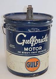Gulf Gulfpride 5 Gallon Oil Can