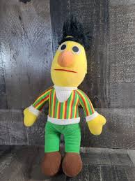 Bert Plush Sesame Street Vintage Toy 1984 Playskool Muppets ...