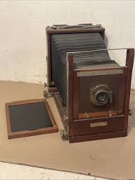 Wood Camera In Vintage Box Cameras | eBay