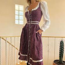 Vintage 70's Gunne Sax prairie dress bought from... | Depop