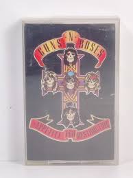 Guns and Roses “Appetite for Destruction” Cassette Tape 1987 ...