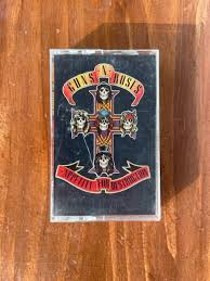 Vintage Guns N Roses Appetite for Destruction Cassette Tape ...