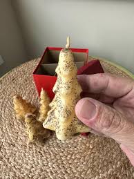 Box of 4 Vintage Christmas Tree Candles - Etsy