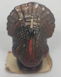 Vintage Gurley Thanksgiving Turkey Candle 2.5" SKU H78 | eBay