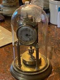 Kienzle 400 Day Glass Dome Disc Pendulum Clock Early 1900s Working - collectibles - by owner - sale - craigslist