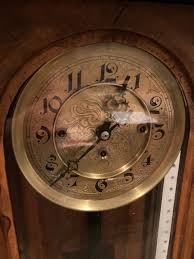 Lot #47 Gustav Becker 3 wt. Vienna regulator | EstateSales.org