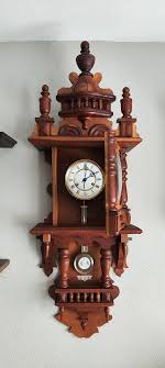 Large Late 20th Century Mechanical Wall Pendulum Clock by ...
