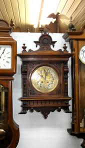 55191 Etzold & Popitz / Lenzkirch Horloge Gutsherrenuhr-Massiv Noyer - 70x44cm | eBay