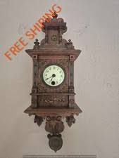 Collectible Wall Clocks 1920-1949 Time Period Manufactured for sale | eBay