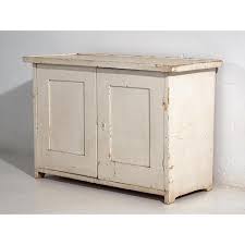 Small Antique White Buffet, 1900 | Chairish
