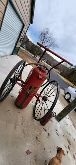 Vintage Fire Extinguisher On Wheels | eBay