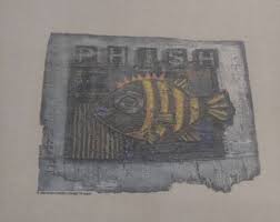 Rare Used Phish T Shirt 1995 for Giant Mountain Bikes Double Sided Unique Graphics Jam Band Tan Color Apx Size L - Etsy