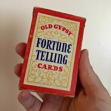 Vintage 1940 Whitman Old Gypsy Fortune Telling Cards Complete Deck in Box - Etsy