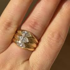 Three Marquise Ring | Shop Online | Anne Baker