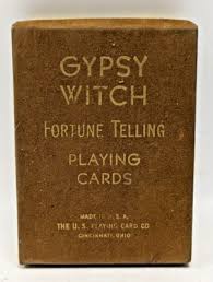 VTG U.S. Playing Card Co 1940'S Gypsy Witch Fortune Telling ...