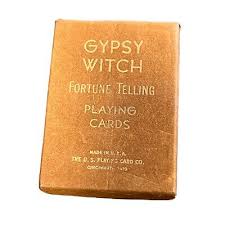 Vintage 1940s Gypsy Witch Fortune Telling Playing Cards ...
