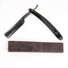 Vtg. H. Boker & Co's Unrivaled Razor With Box !