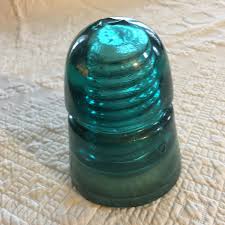Vintage Electrical Glass Insulator Connection Cover. B ...