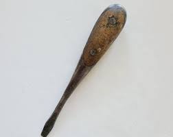 Antique Perfect Handle Screwdriver, Machinist Tool ...