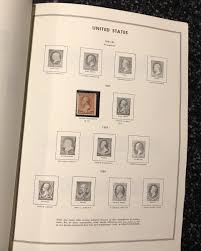 United States Liberty Stamp Album - Pages Start 1847 Mint ...