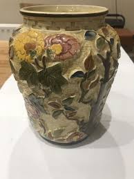 Large 'Indian Tree' Vase by H J Wood | eBay