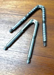 Two Antique H.M. Quackenbush (HMQ) Silver Tone Nut cracker ...