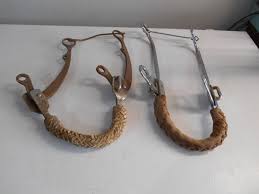 Long Shank Hackamores with Leather Covered Noseband | eBay