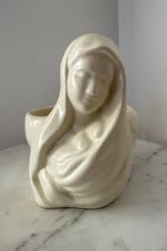 Vintage Haeger Madonna With Child Ceramic Planter - Etsy Israel