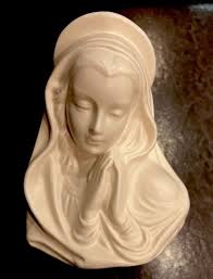 Vintage Lefton Praying Madonna Planter 6”H X 4”W | eBay