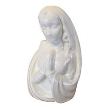 Royal Haeger Praying Madonna Virgin Mary Blessed Mother ...