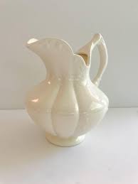 Vintage Haeger Pitcher White 1950s Mid-century - Etsy