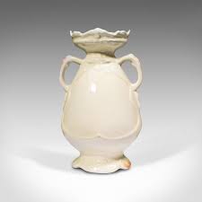 1930s Small Vintage English Ceramic Display Vase | Chairish