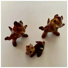 Hagen Renaker Miniature Chipmunks Running and with Arms Open ...